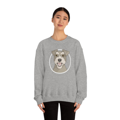 Miniature Schnauzer | Crewneck Sweatshirt - Detezi Designs-40690698769847595711