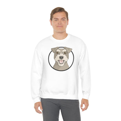 Miniature Schnauzer | Crewneck Sweatshirt - Detezi Designs-40690698769847595711