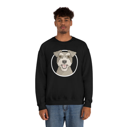 Miniature Schnauzer | Crewneck Sweatshirt - Detezi Designs-40690698769847595711