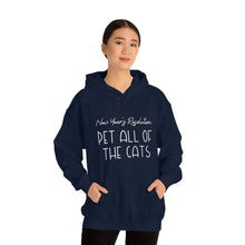 Load image into Gallery viewer, New Year&#39;s Resolution: Pet All Of The Cats | Hooded Sweatshirt - Detezi Designs-20781060690191714541
