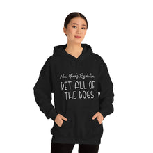 Load image into Gallery viewer, New Year&#39;s Resolution: Pet All Of The Dogs | Hooded Sweatshirt - Detezi Designs-19336405798840047278
