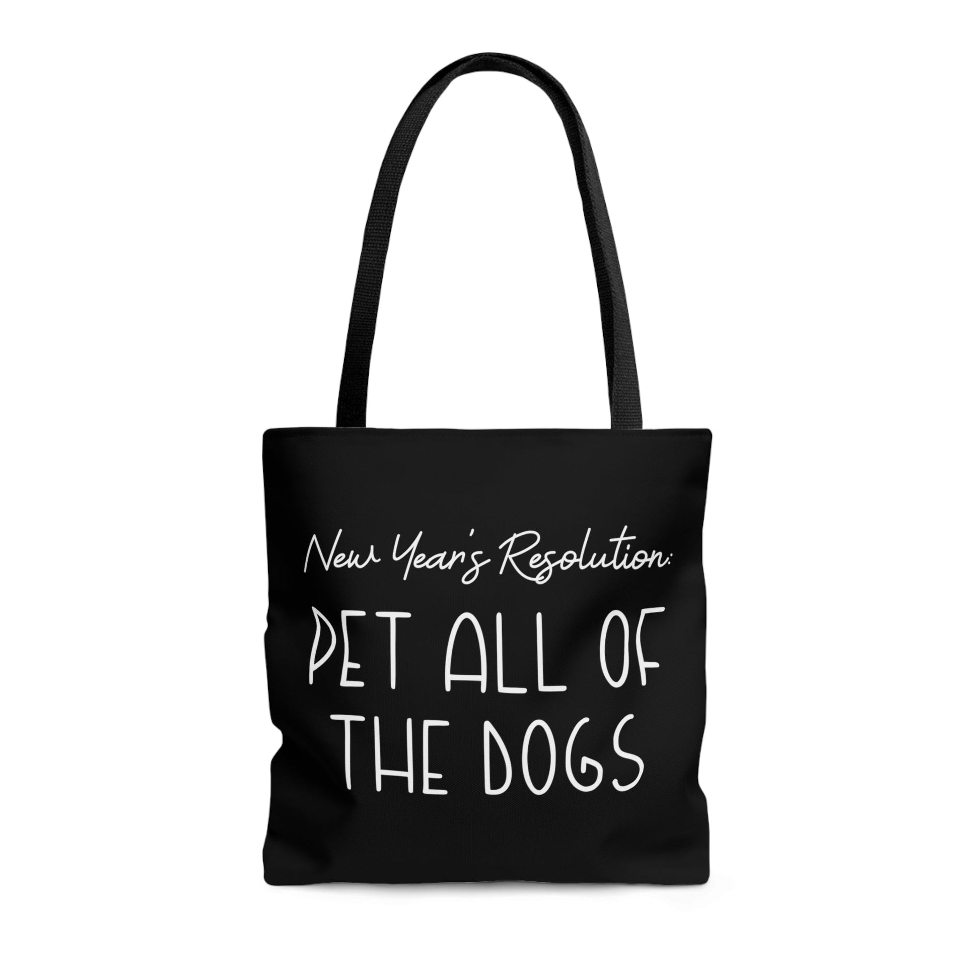 New Year's Resolution: Pet All Of The Dogs | Tote Bag - Detezi Designs-28317701430852147700