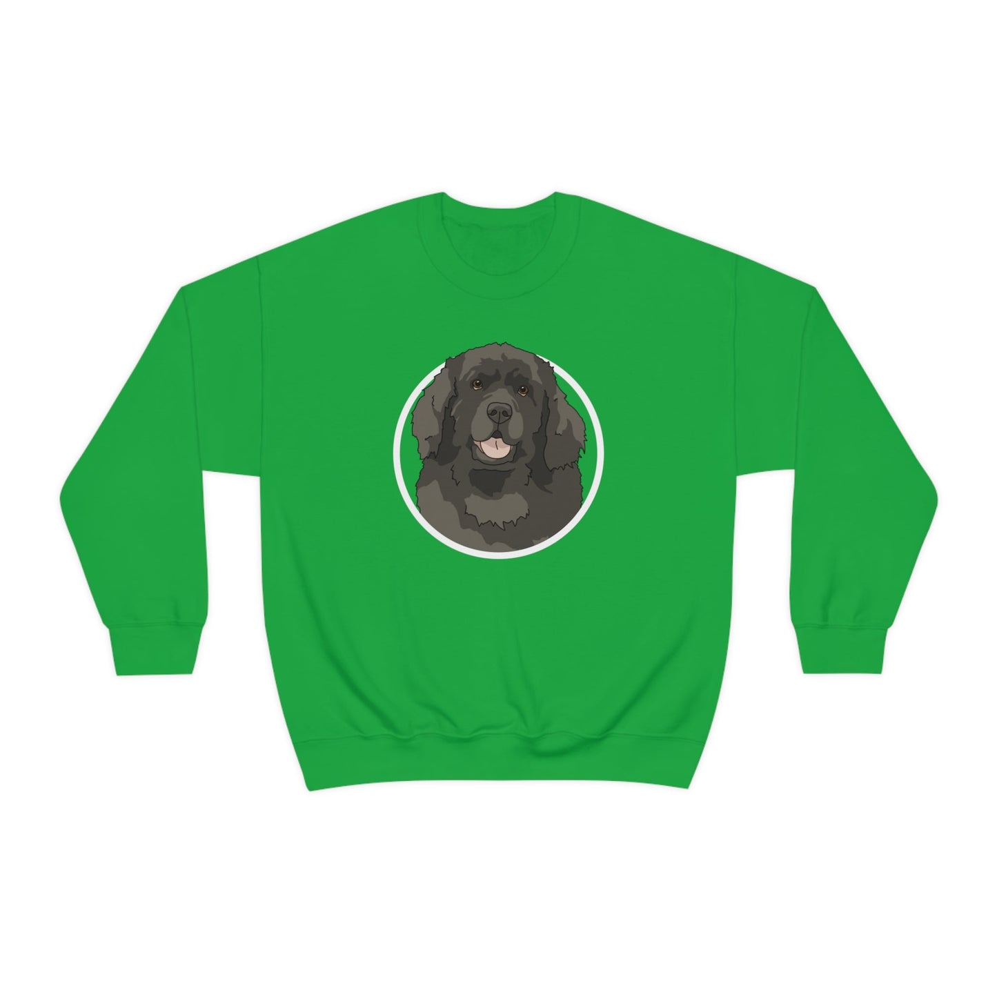 Newfoundland Circle | Crewneck Sweatshirt - Detezi Designs-25353640267262047208