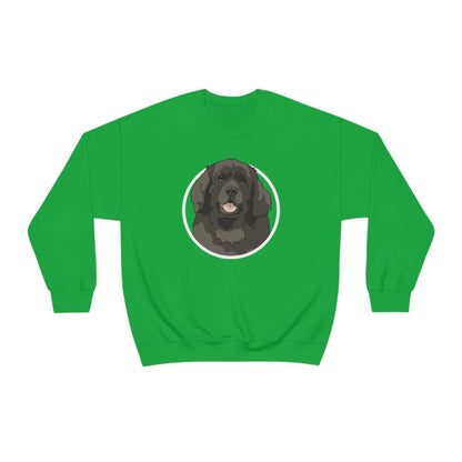 Newfoundland Circle | Crewneck Sweatshirt - Detezi Designs-25353640267262047208