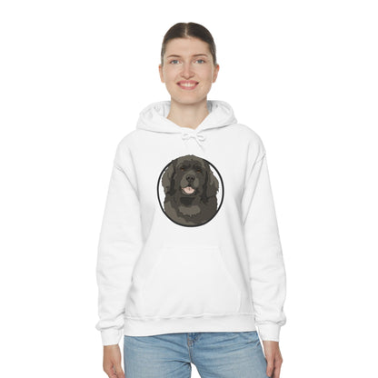 Newfoundland Circle | Hooded Sweatshirt - Detezi Designs-12121486203807580887