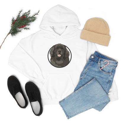 Newfoundland Circle | Hooded Sweatshirt - Detezi Designs-12121486203807580887