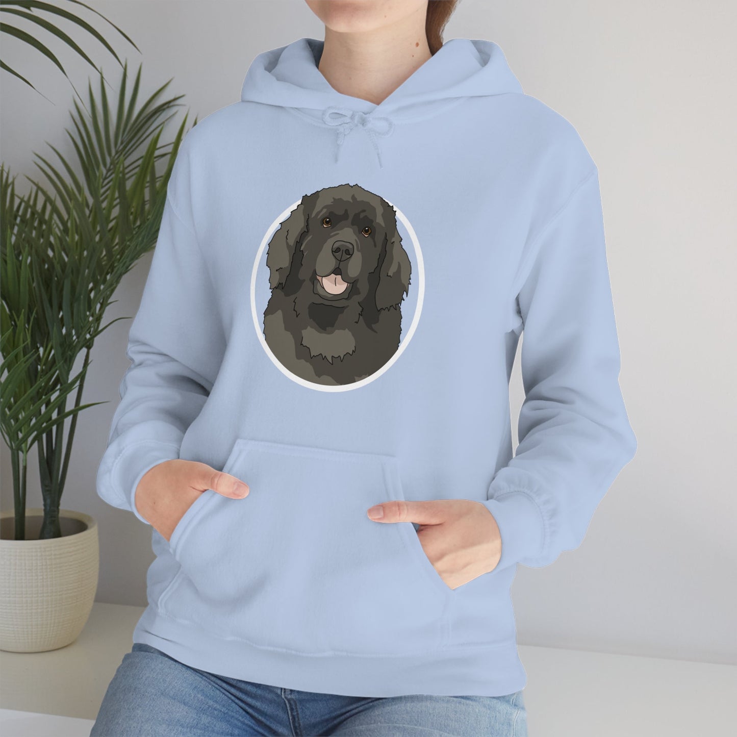 Newfoundland Circle | Hooded Sweatshirt - Detezi Designs-12121486203807580887