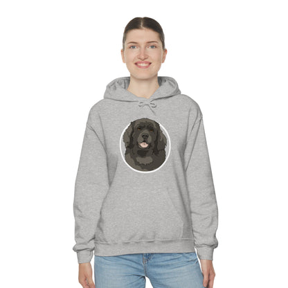 Newfoundland Circle | Hooded Sweatshirt - Detezi Designs-12121486203807580887