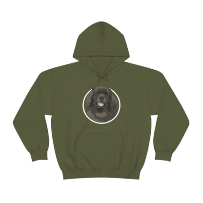 Newfoundland Circle | Hooded Sweatshirt - Detezi Designs-14629394683995409851