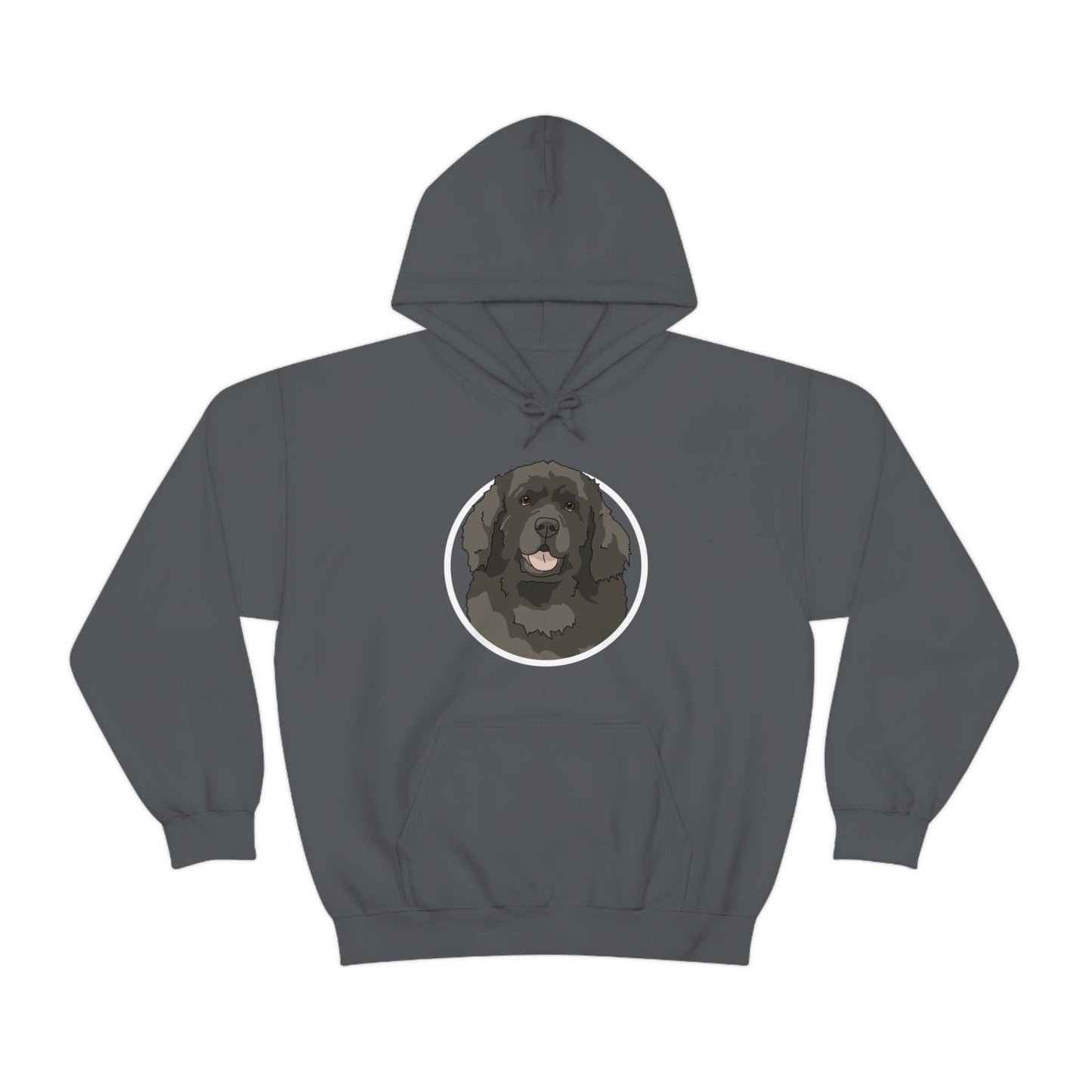 Newfoundland Circle | Hooded Sweatshirt - Detezi Designs-27179389905709941817