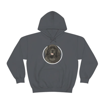 Newfoundland Circle | Hooded Sweatshirt - Detezi Designs-27179389905709941817