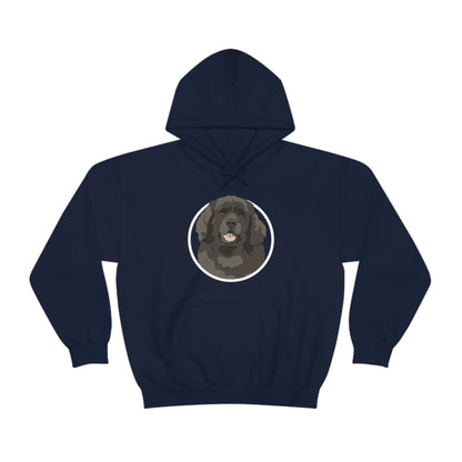 Newfoundland Circle | Hooded Sweatshirt - Detezi Designs-28533853258318289717