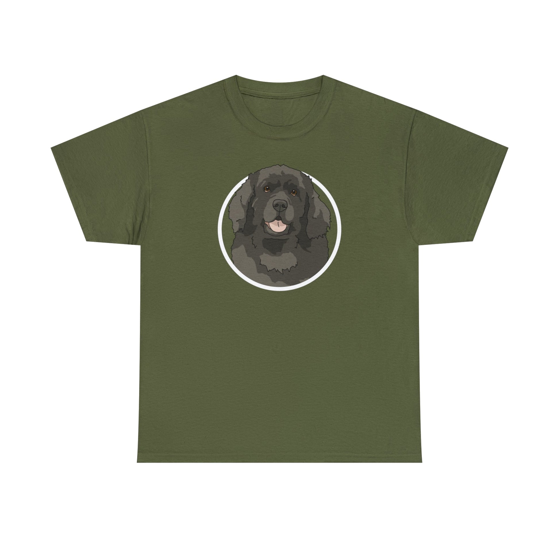 Newfoundland Circle | T-shirt - Detezi Designs-10467234409220000374