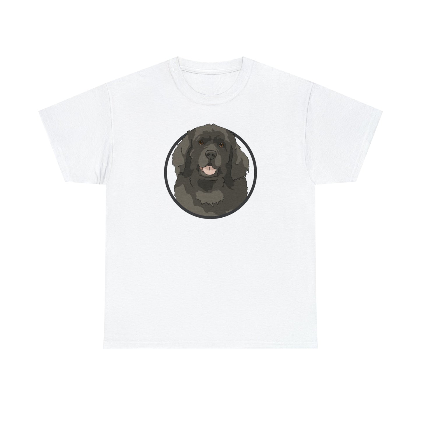 Newfoundland Circle | T-shirt - Detezi Designs-16628911772244103133