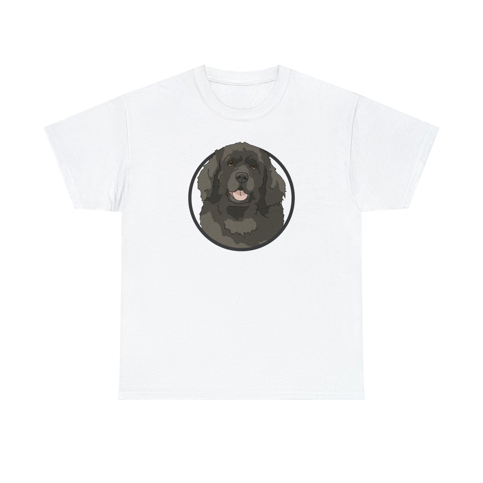 Newfoundland Circle | T-shirt - Detezi Designs-16628911772244103133