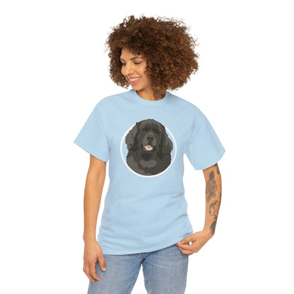 Newfoundland Circle | T-shirt - Detezi Designs-18405734960850901300