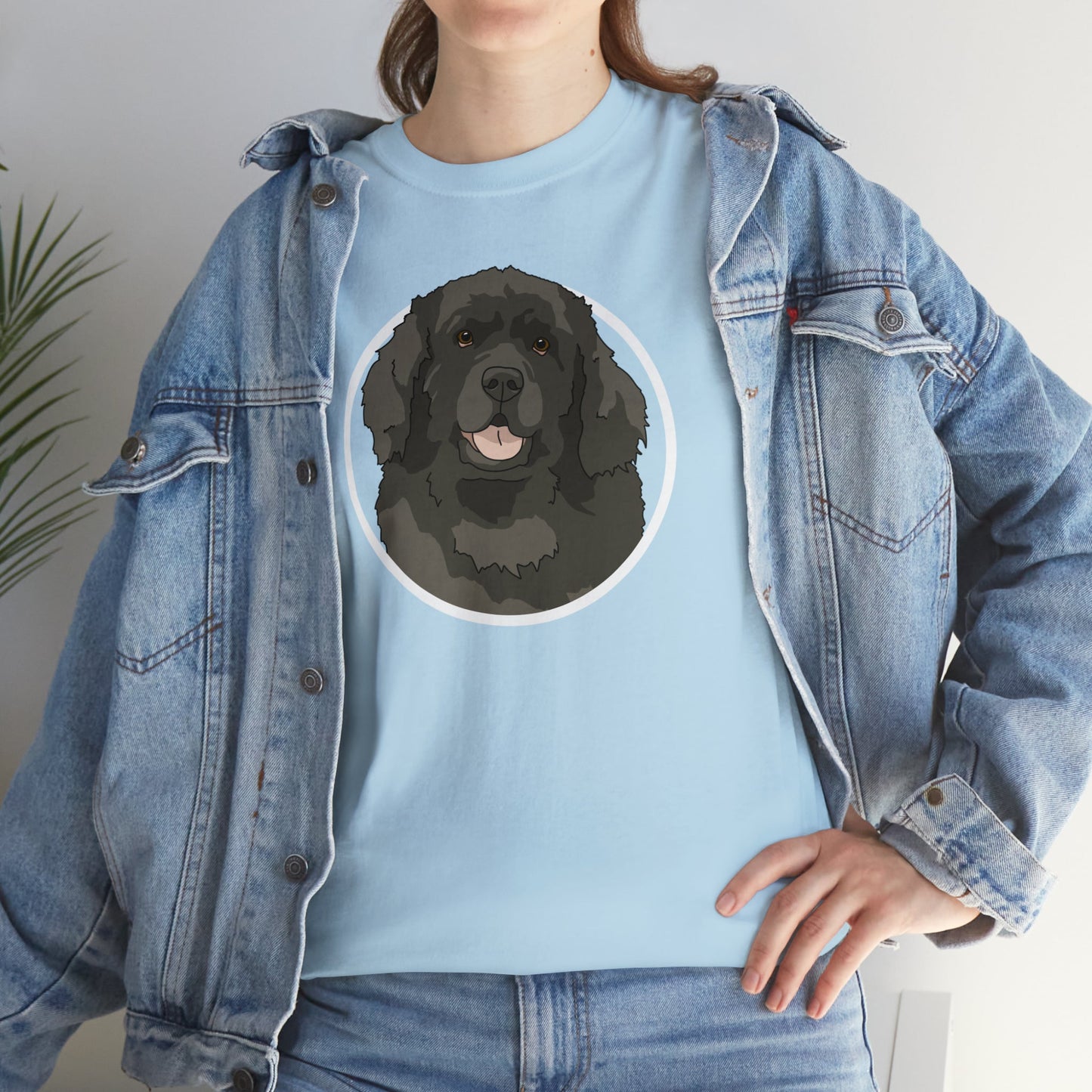 Newfoundland Circle | T-shirt - Detezi Designs-18405734960850901300