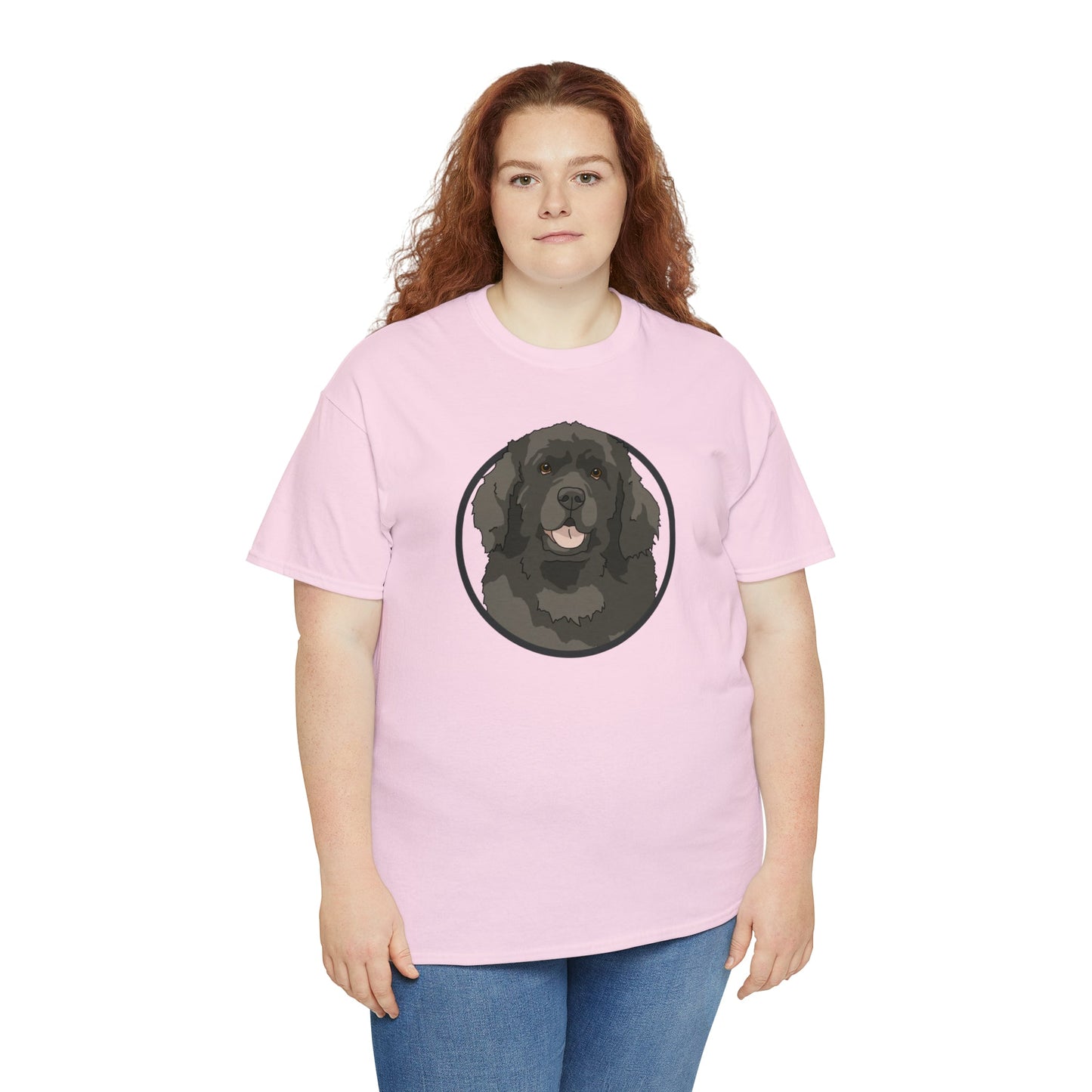 Newfoundland Circle | T-shirt - Detezi Designs-18405734960850901300