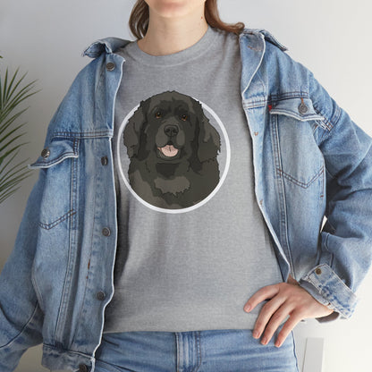 Newfoundland Circle | T-shirt - Detezi Designs-18405734960850901300