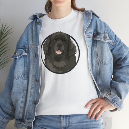 Newfoundland Circle | T-shirt - Detezi Designs-18405734960850901300