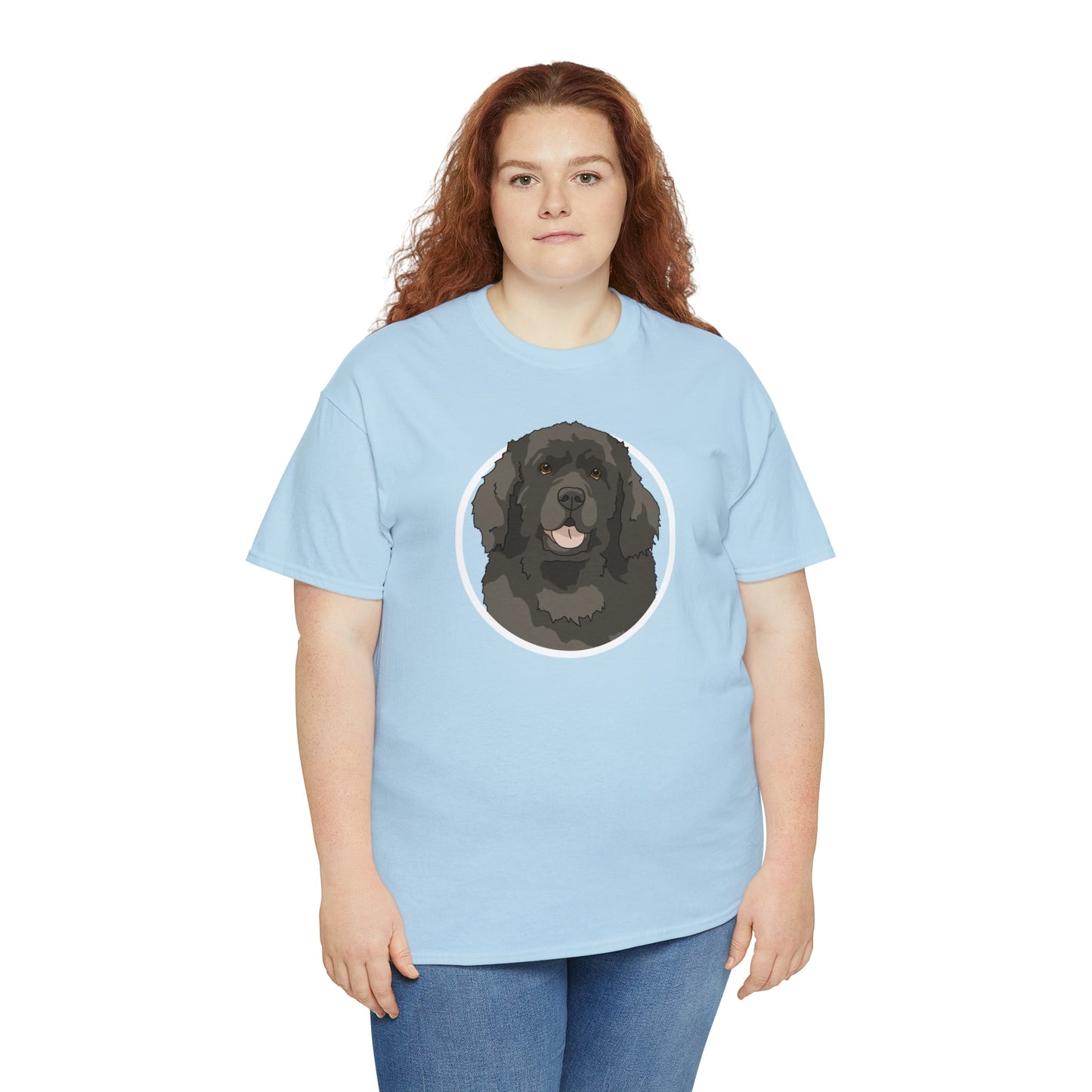 Newfoundland Circle | T-shirt - Detezi Designs-18405734960850901300