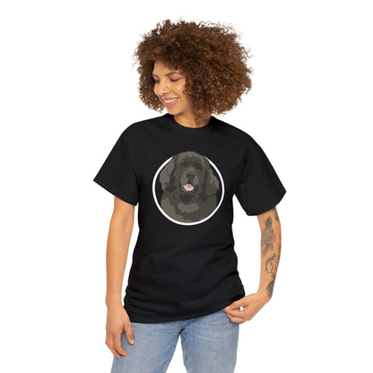 Newfoundland Circle | T-shirt - Detezi Designs-18405734960850901300