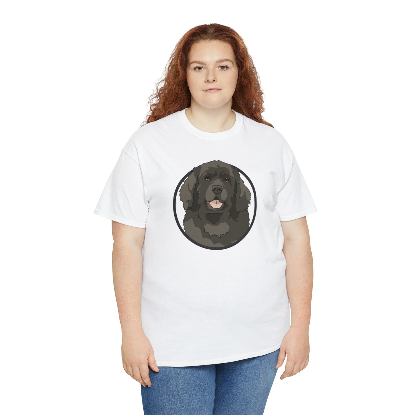 Newfoundland Circle | T-shirt - Detezi Designs-18405734960850901300