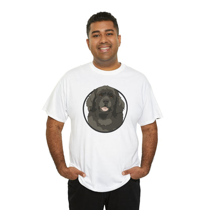 Newfoundland Circle | T-shirt - Detezi Designs-18405734960850901300