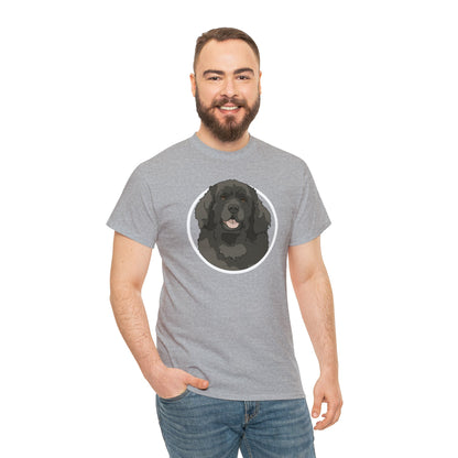 Newfoundland Circle | T-shirt - Detezi Designs-18405734960850901300