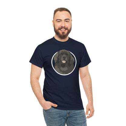 Newfoundland Circle | T-shirt - Detezi Designs-18405734960850901300