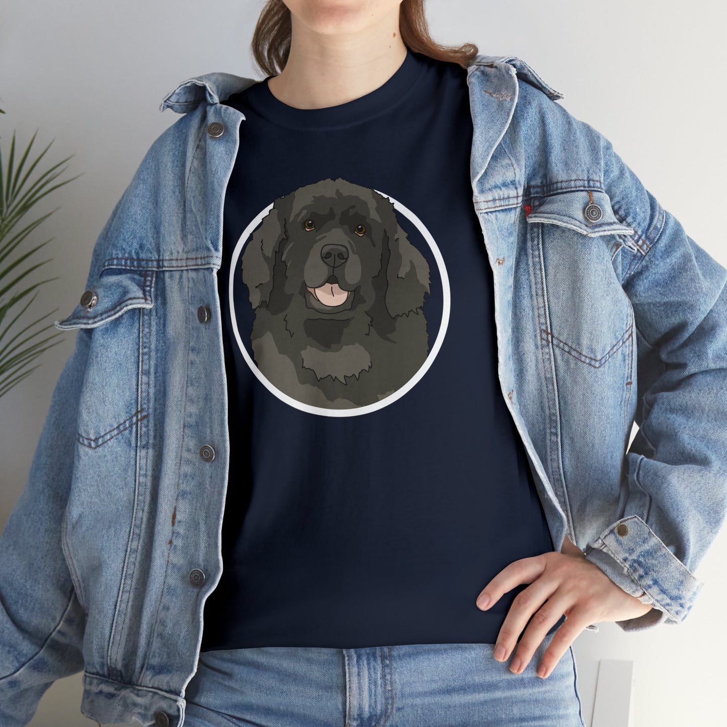 Newfoundland Circle | T-shirt - Detezi Designs-18405734960850901300