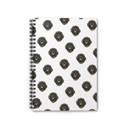 Newfoundland Faces | Spiral Notebook - Detezi Designs-11261313625056831684