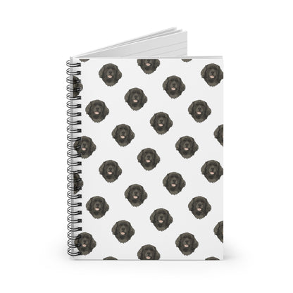 Newfoundland Faces | Spiral Notebook - Detezi Designs-11261313625056831684