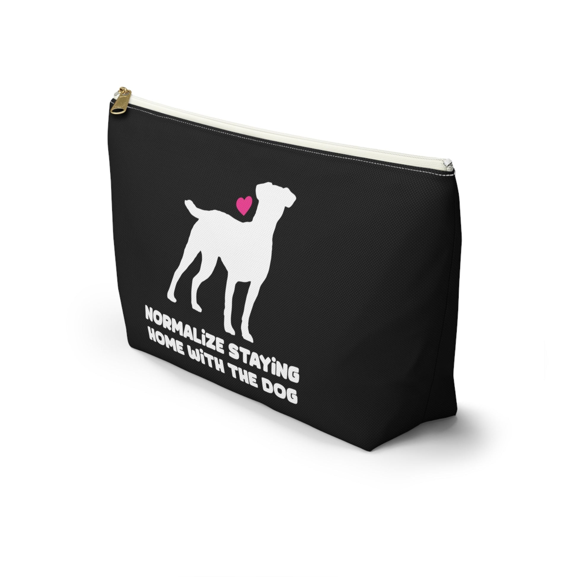 Normalize Staying Home With The Dog | Pencil Case - Detezi Designs-29557989194553976059