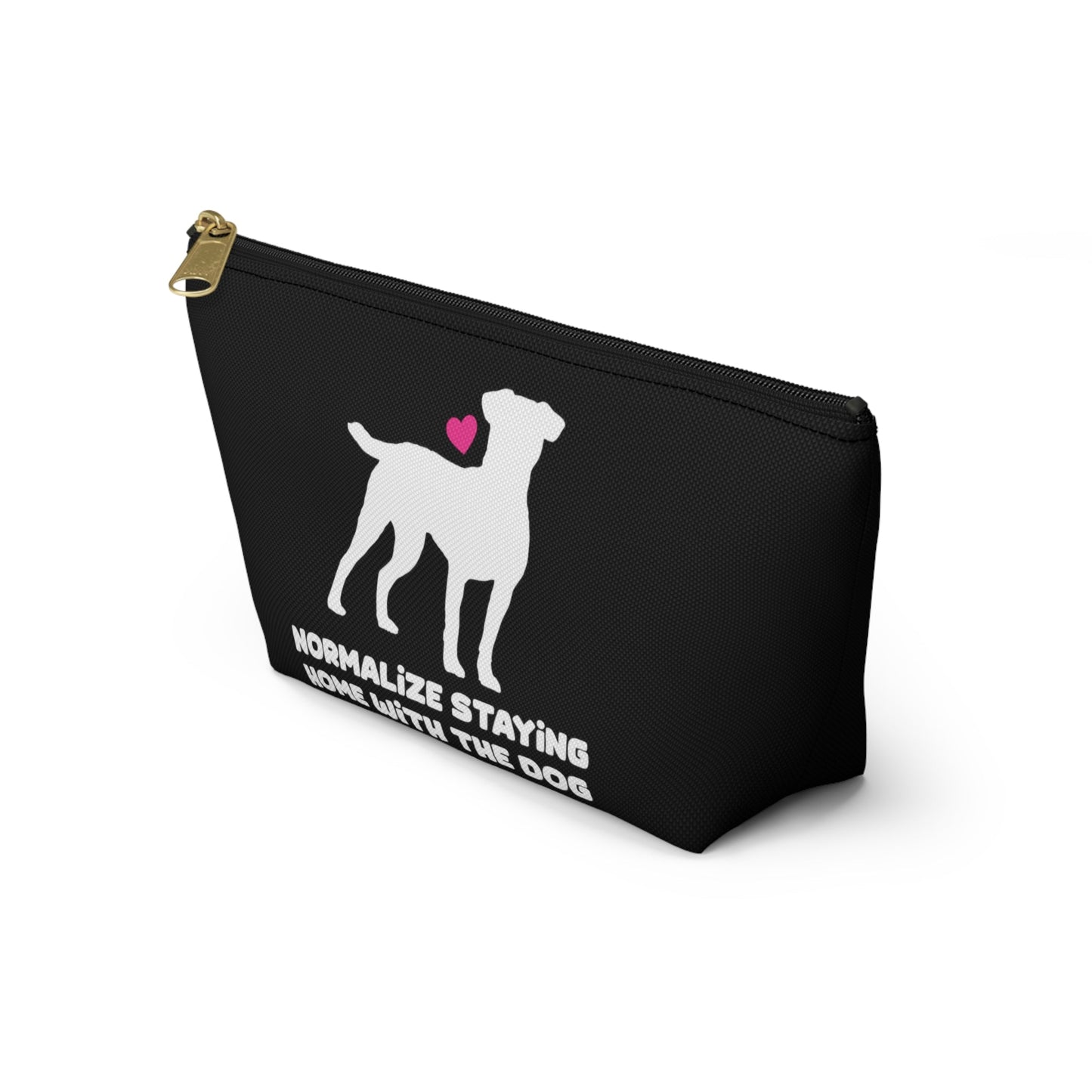 Normalize Staying Home With The Dog | Pencil Case - Detezi Designs-29557989194553976059