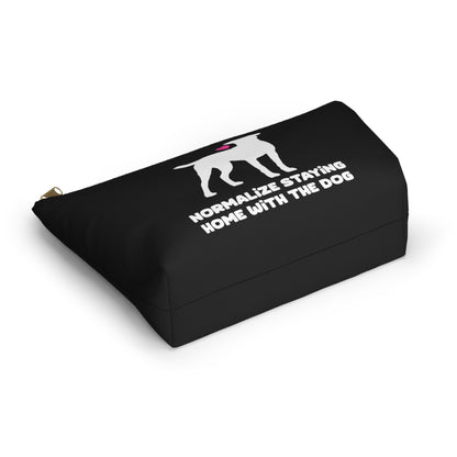 Normalize Staying Home With The Dog | Pencil Case - Detezi Designs-29557989194553976059