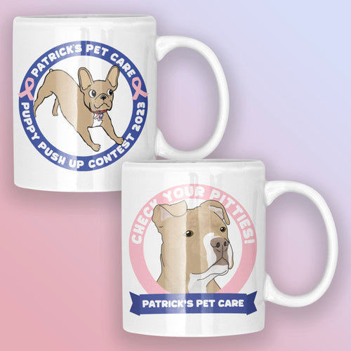 Patrick's Pet Care Bundle: Two Mugs - Detezi Designs-PHBT04