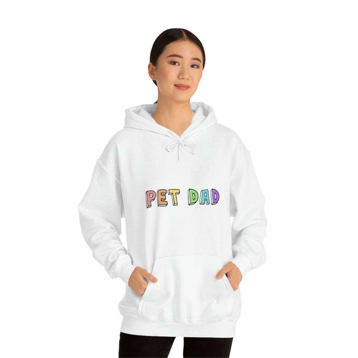 Pet Dad | Hooded Sweatshirt - Detezi Designs-21398668842688341296