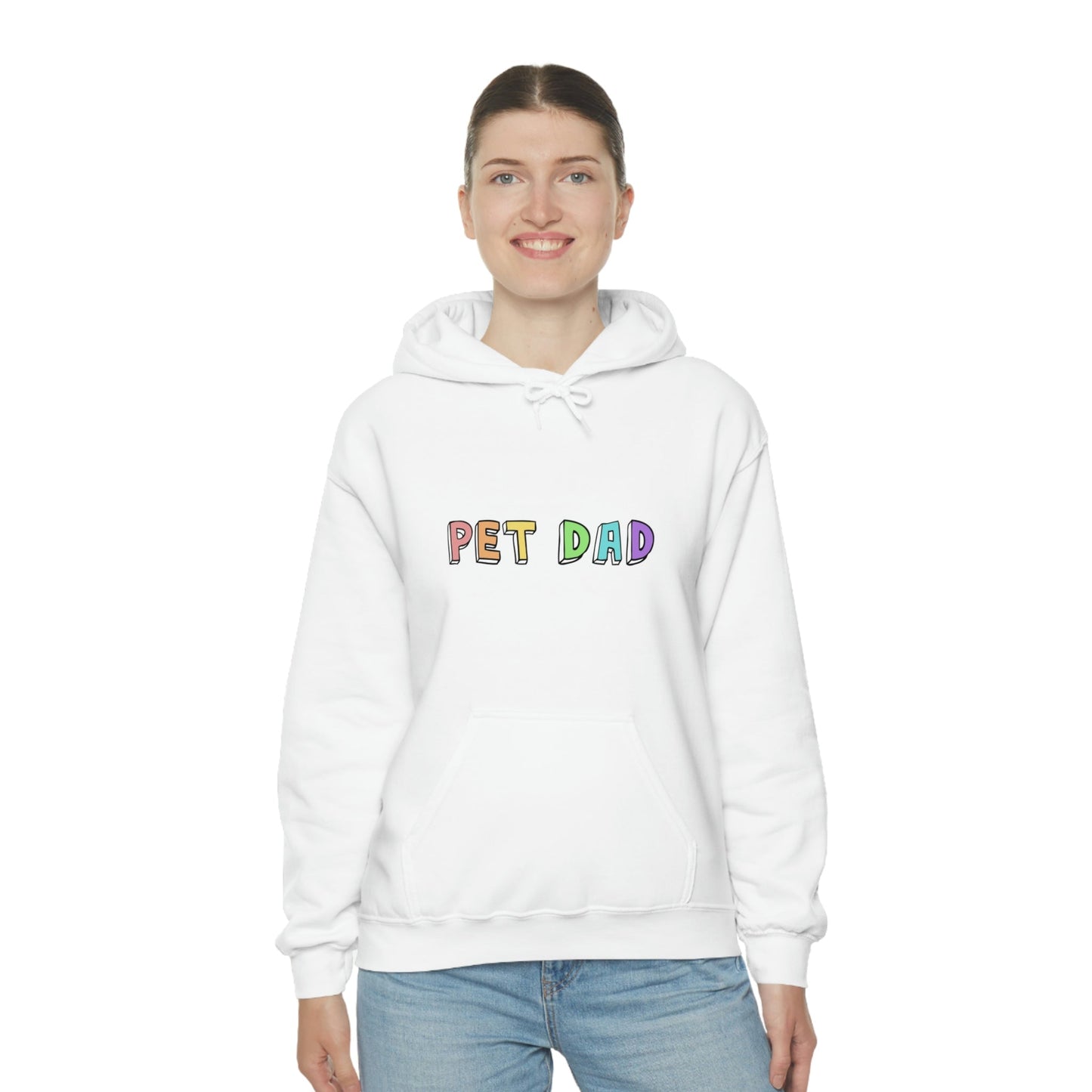 Pet Dad | Hooded Sweatshirt - Detezi Designs-21398668842688341296
