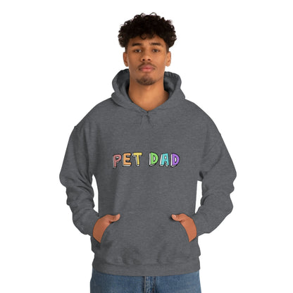 Pet Dad | Hooded Sweatshirt - Detezi Designs-74754374364935005090