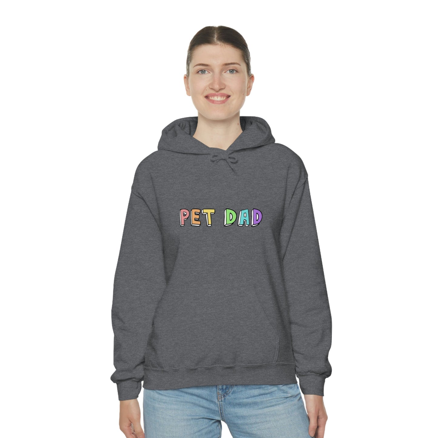 Pet Dad | Hooded Sweatshirt - Detezi Designs-74754374364935005090