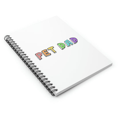 Pet Dad | Notebook - Detezi Designs-69185882329078993552