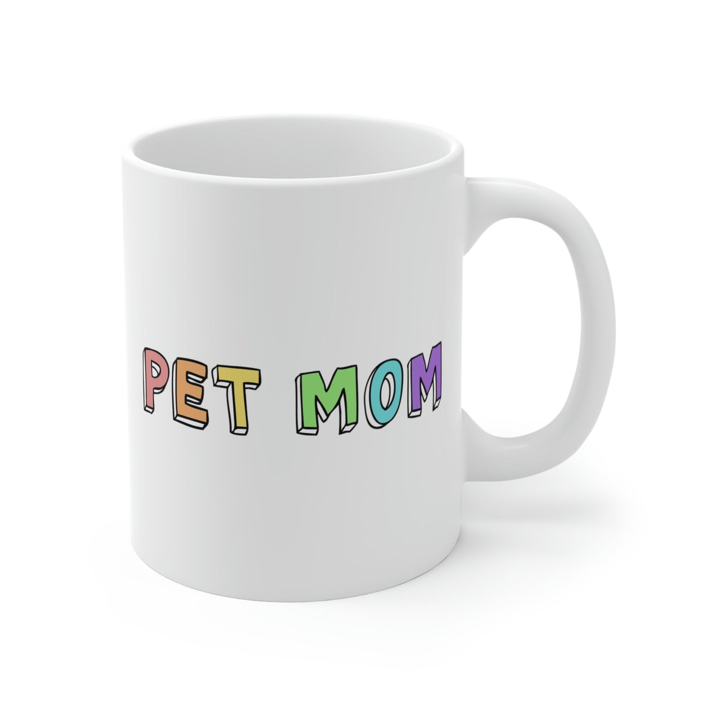 Pet Mom | 11oz Mug - Detezi Designs-64739358462458312862