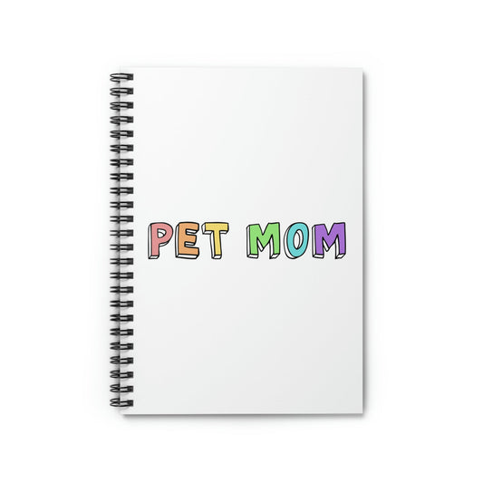 Pet Mom | Notebook - Detezi Designs-49745784953099831776