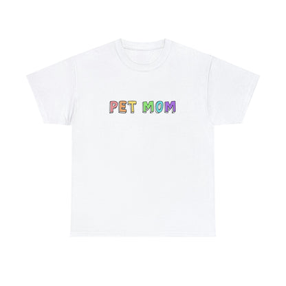 Pet Mom | Text Tees - Detezi Designs-15997287581964485439