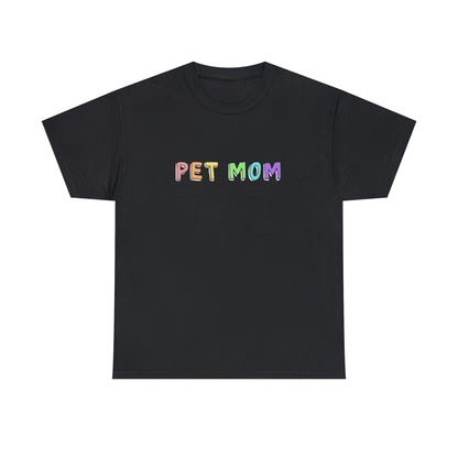 Pet Mom | Text Tees - Detezi Designs-64014320965591741244