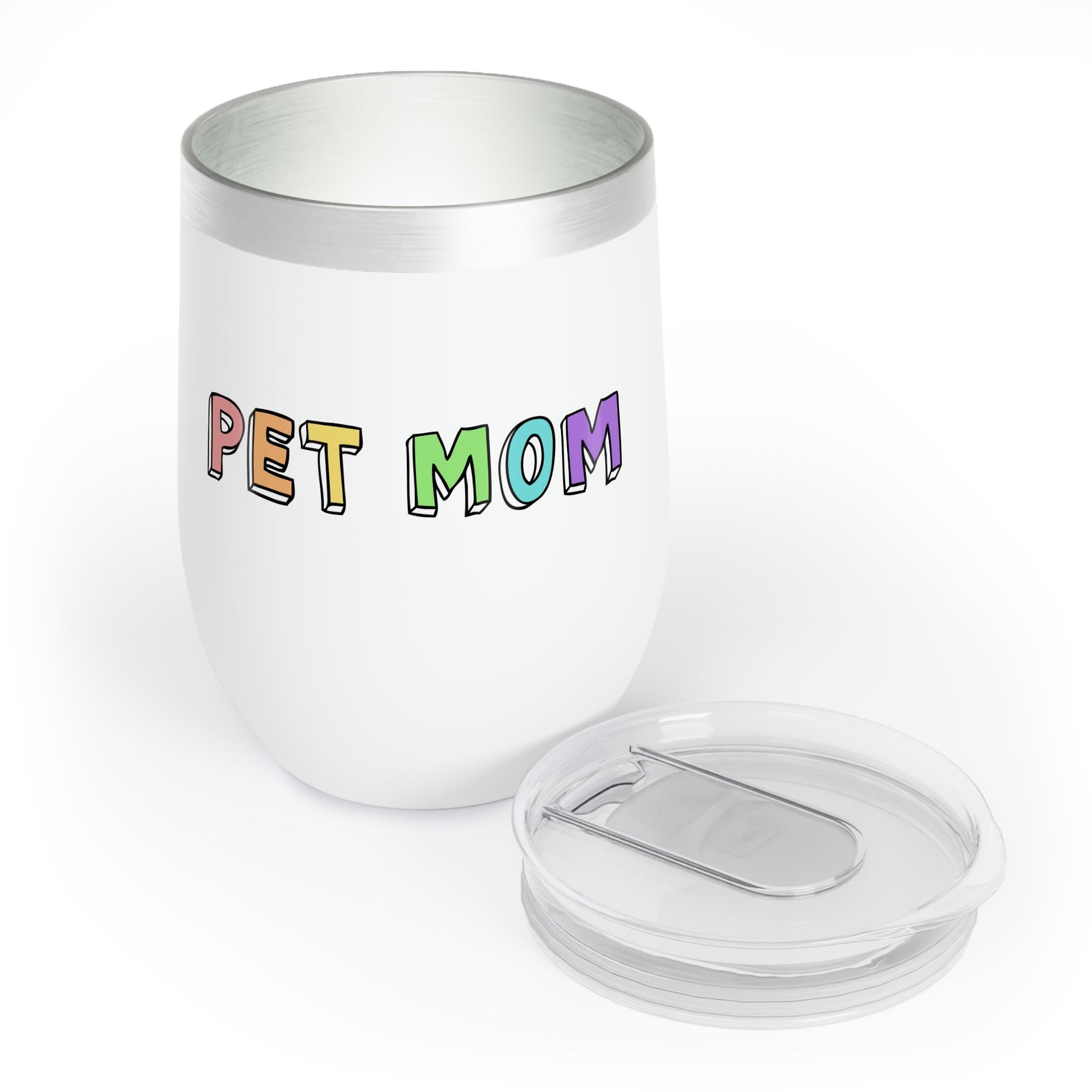 Pet Mom | Wine Tumbler - Detezi Designs-33427899882501321887