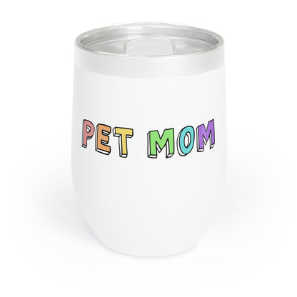 Pet Mom | Wine Tumbler - Detezi Designs-33427899882501321887