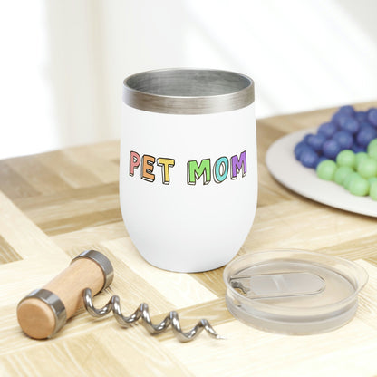 Pet Mom | Wine Tumbler - Detezi Designs-33427899882501321887