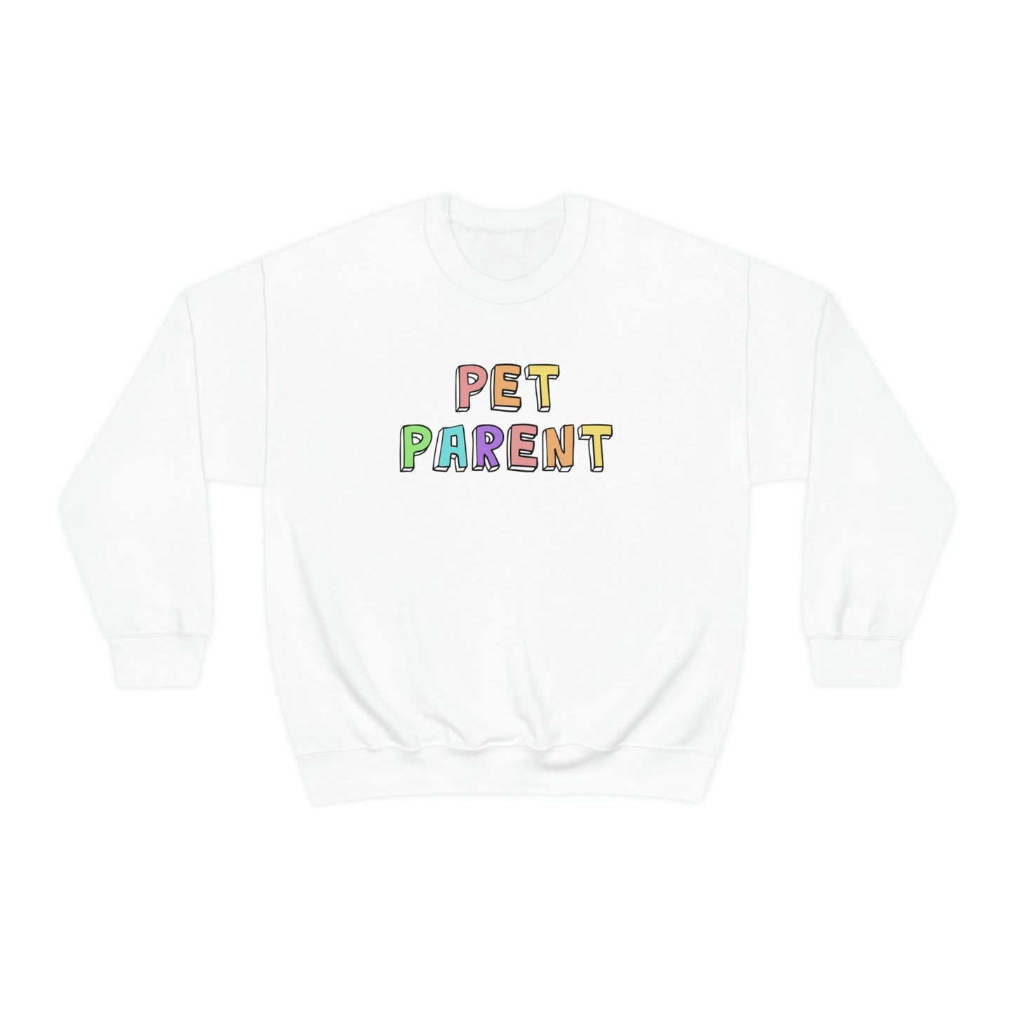 Pet Parent | Crewneck Sweatshirt - Detezi Designs-33166292777700828101